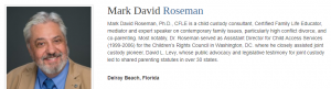 Dr. Mark Roseman short bio